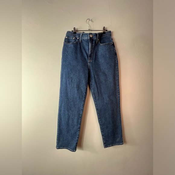 Madewell Denim - NWT The  Perfect Vintage Straight Jean in Bright Indigo Wash Size 29 1076